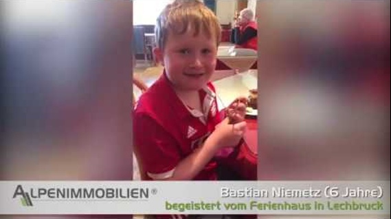 Warum Bastian (6 Jahre) vom eigenen Ferienhaus begeistert ist