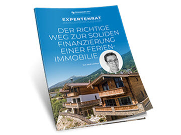 Buchcover des Expertenratgebers: Der richtige Weg zur soliden Finanzierung einer Ferienimmobilie