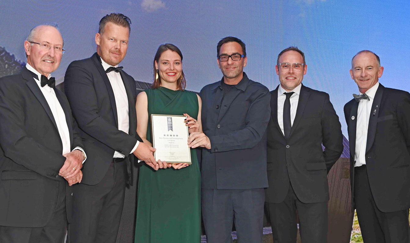 HIDEAWAY Planneralm wurde mit dem European Property Awards dreifach ausgezeichnet