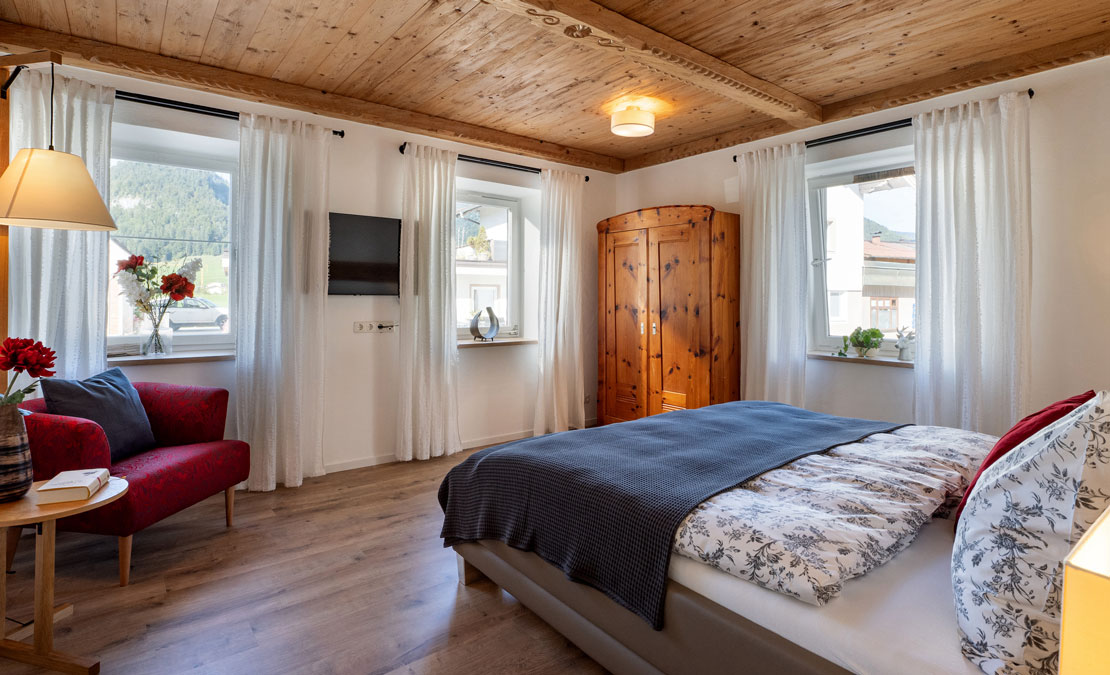 Schlafzimmer im Erdgeschoss