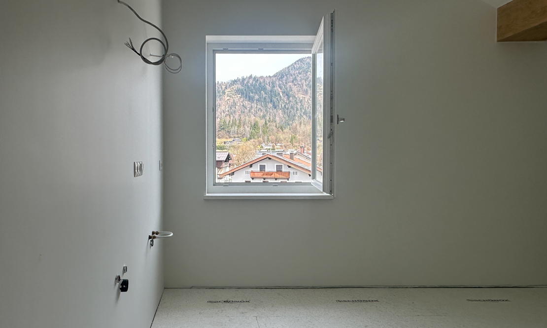Badezimmer im Dachgeschoss