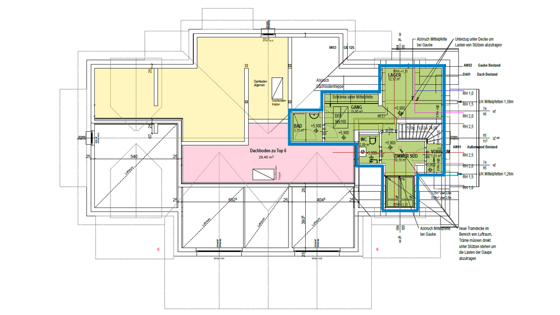 Villa Ost Top 4 Dachgeschoss
