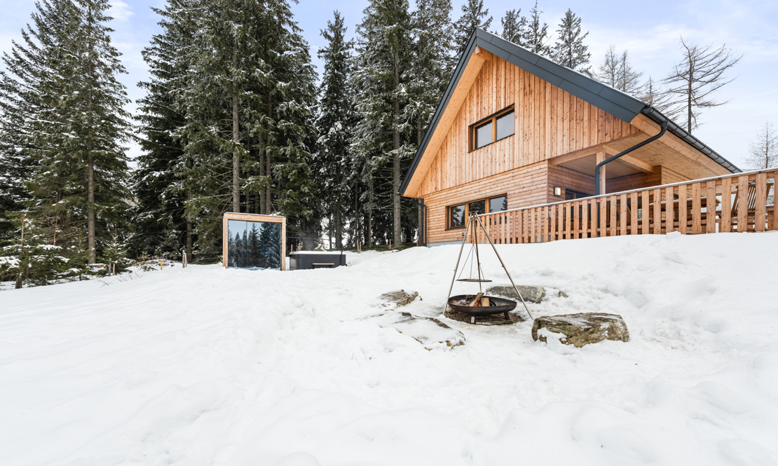 Garten mit Sauna, Jacuzzi und BBQ