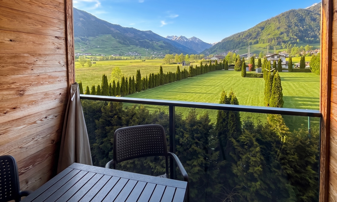 Traumhafte Aussicht von der Loggia