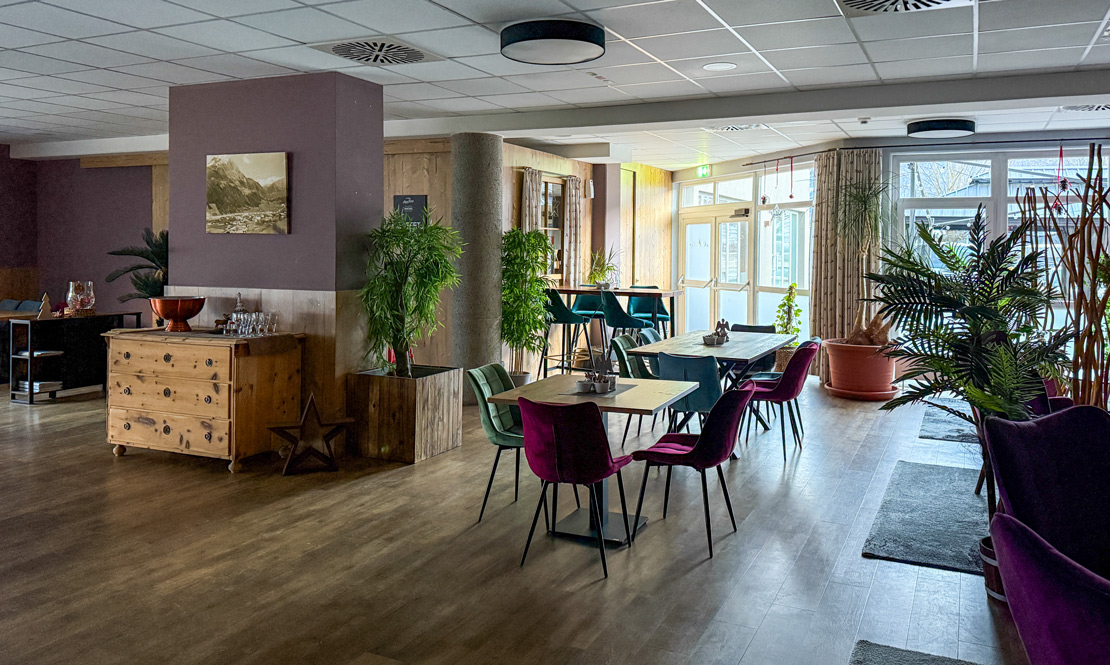 Lobby und Restaurant