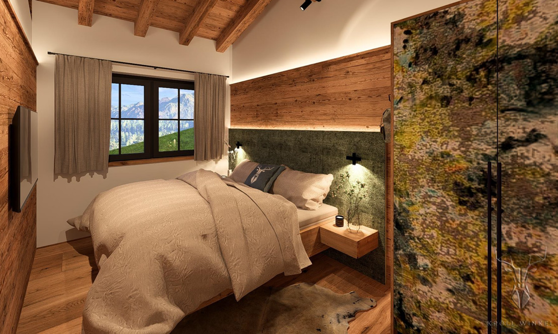Visualisierung Schlafzimmer