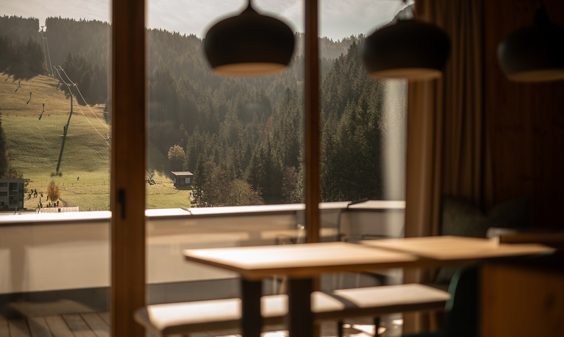 Aussicht vom Balkon