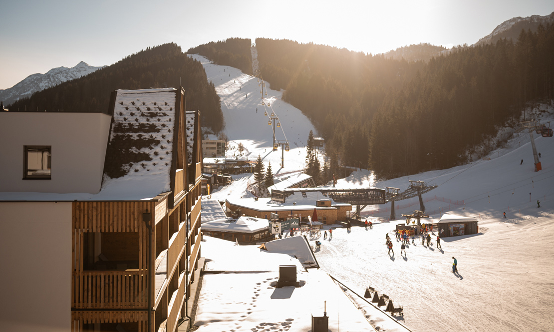 Ansicht im Winter