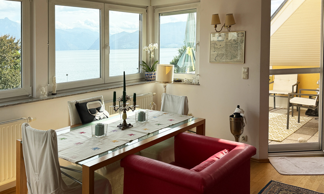 Wohnbereich mit Balkon