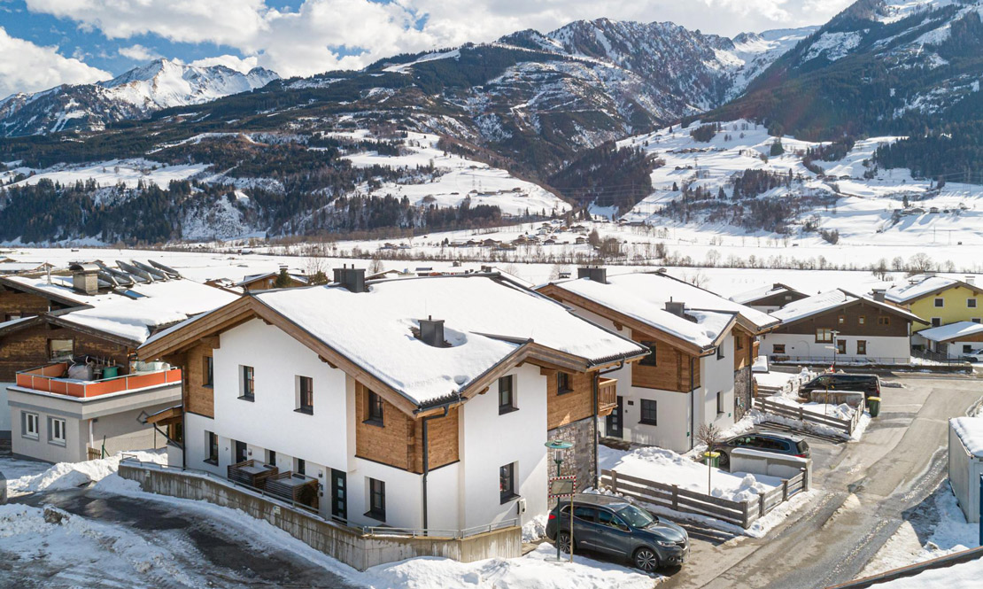 Haus im Winter