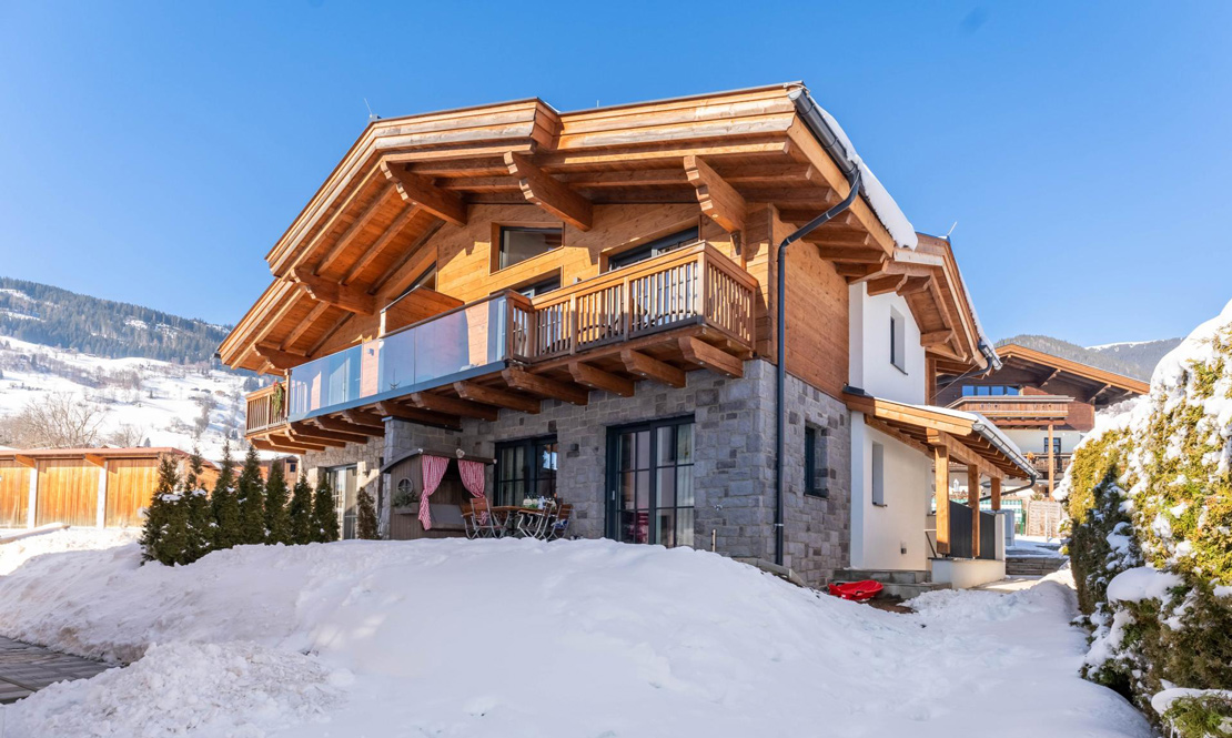 Haus im Winter