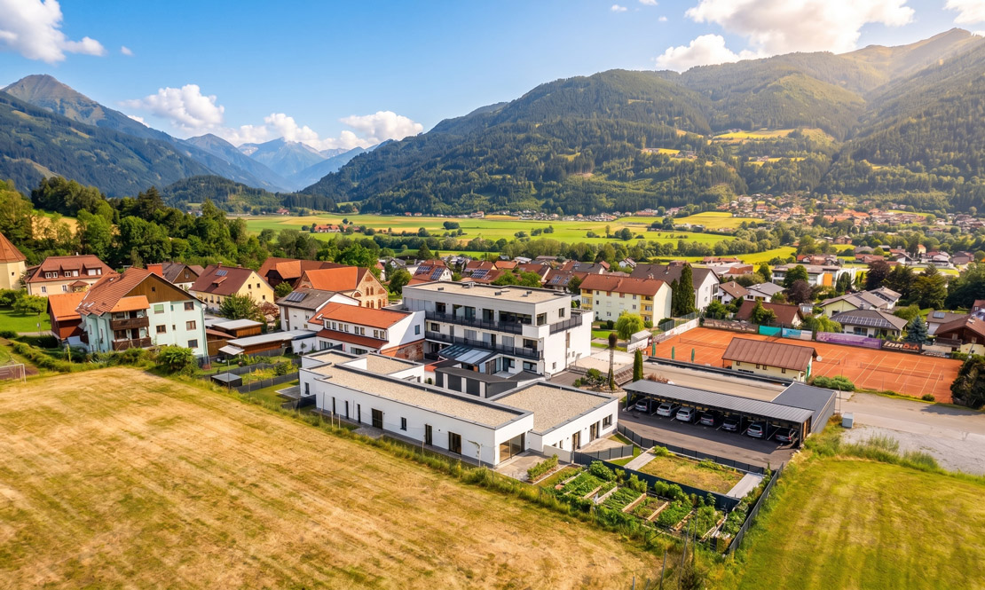 Die Penthouse Suite im Sommer