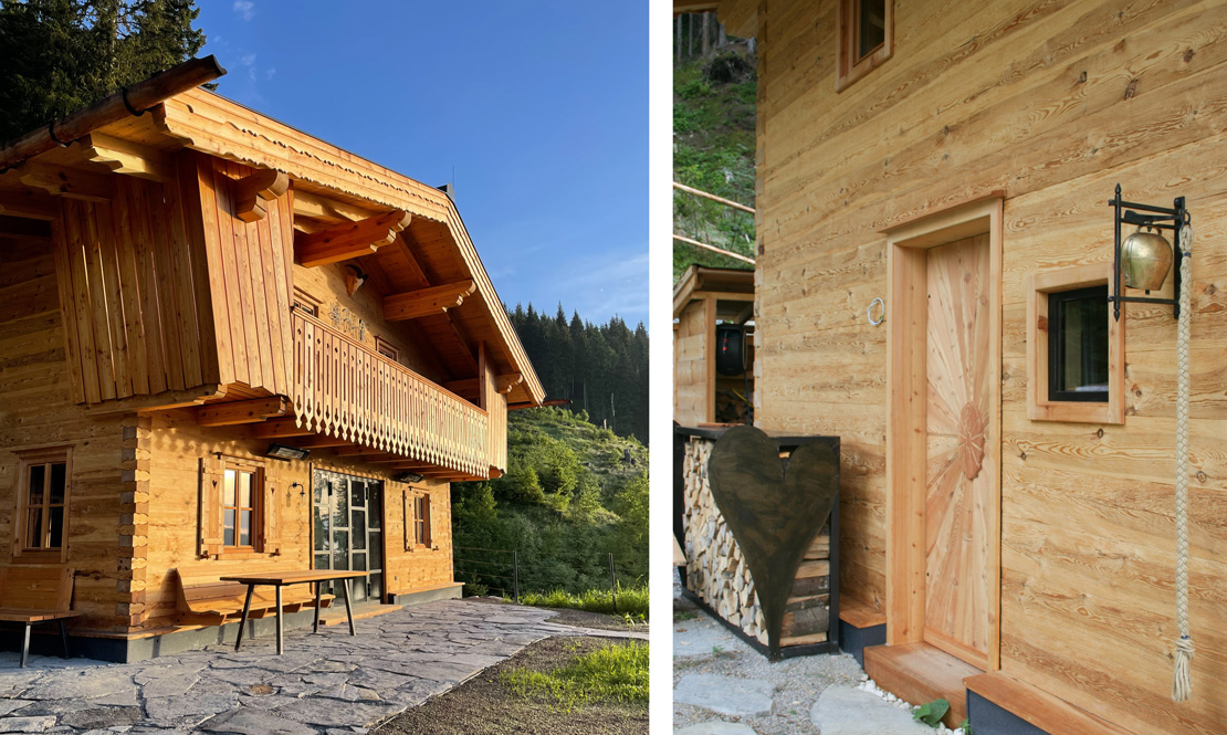 Haus mit Haupteingang