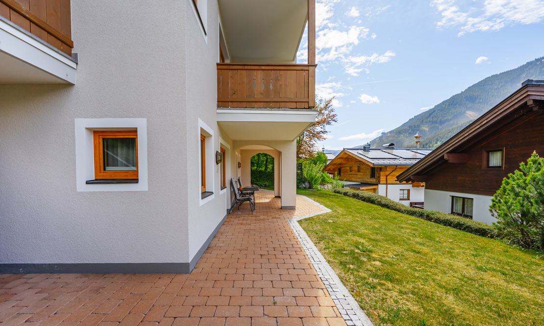 Garten im Sommer