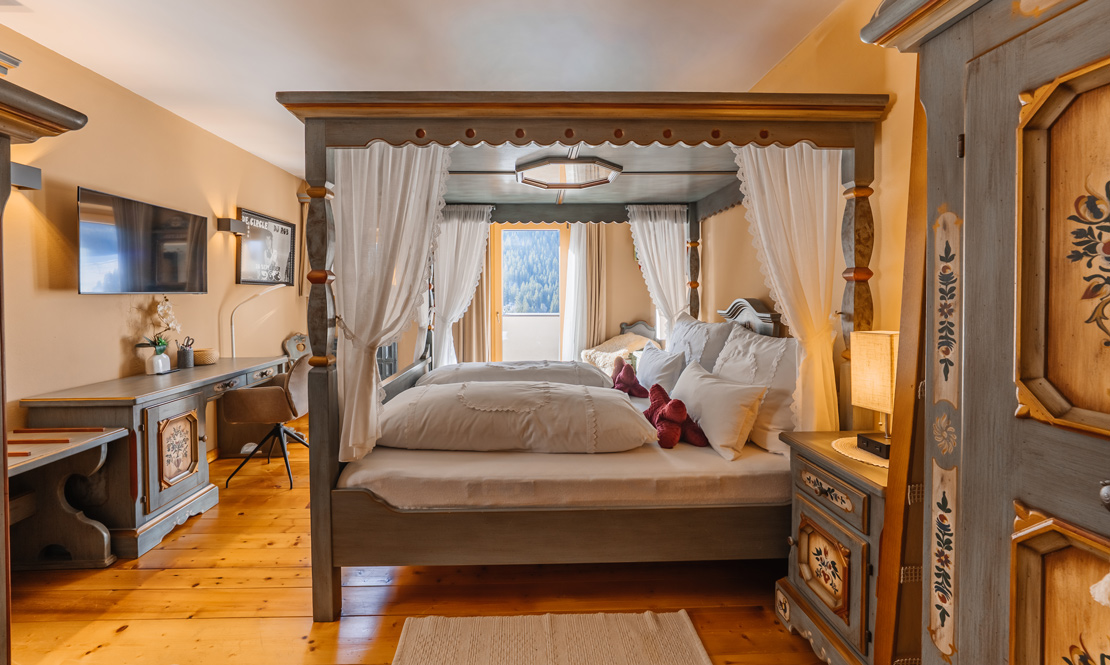 Schlafzimmer im Dachgeschoss