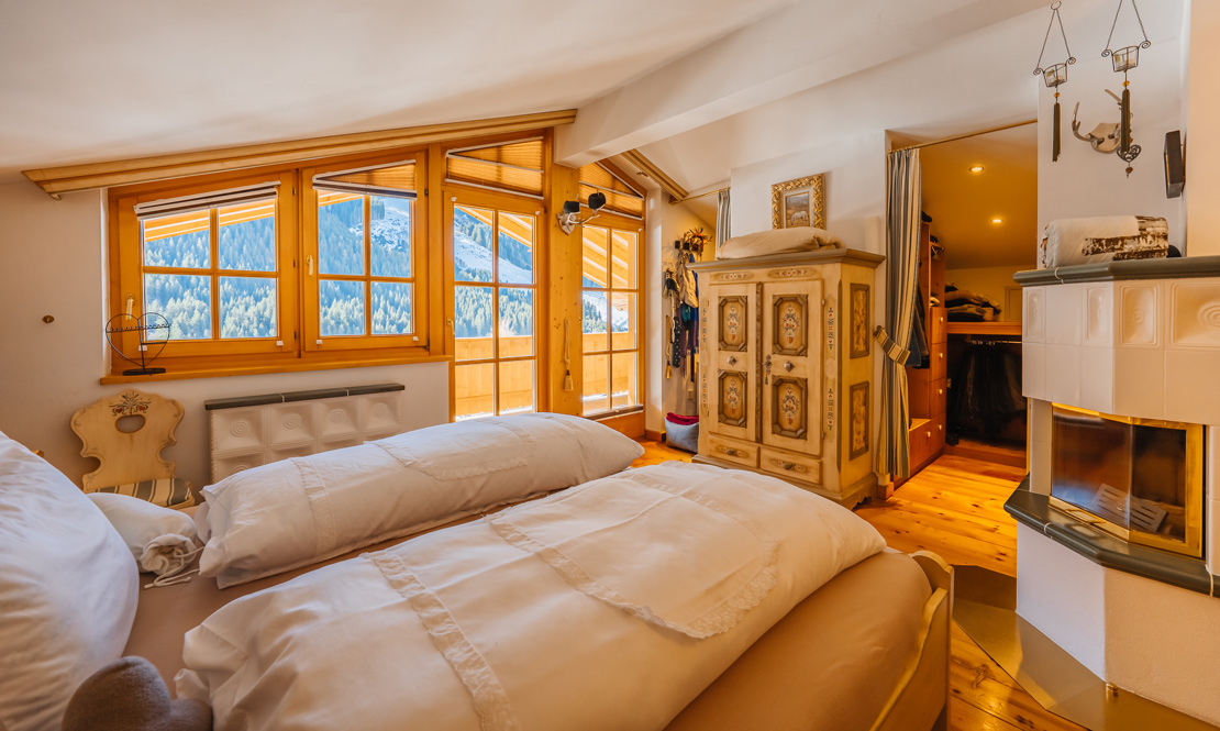 Schlafzimmer im Dachgeschoss