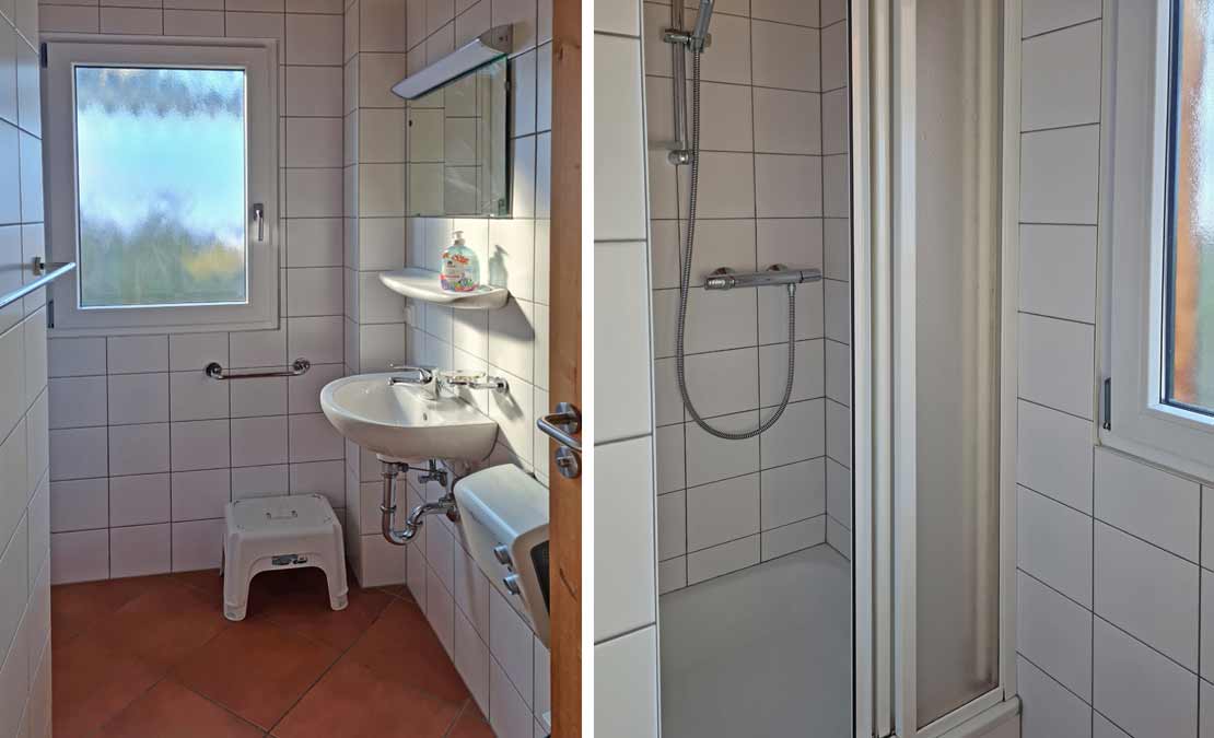 Bad mit Dusche
